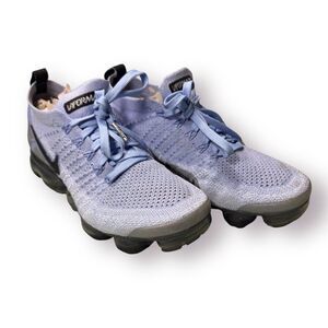 Nike Air Vapormax Flyknit 2 Blue Sneakers Women's Size 9 Athletic Shoes‎ Running